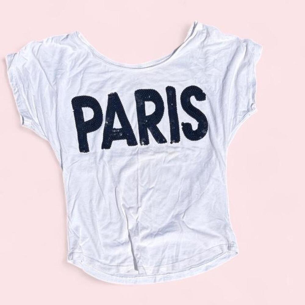 Forever 21 white crop top